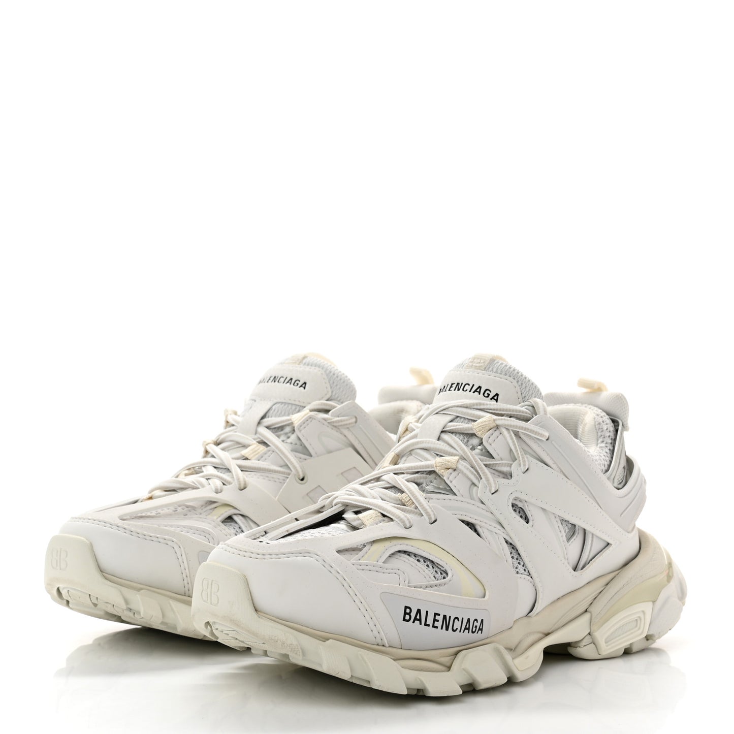 Mesh Nylon Womens Track Sneakers 37 White