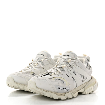 Balenciaga Mesh Nylon Womens Track Sneakers 37 White 3 of 10