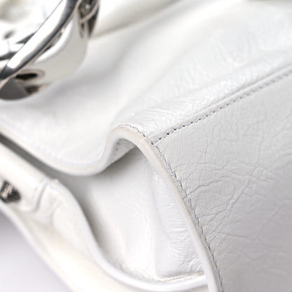 Balenciaga Agneau Arena Neo Cagole Handbag XS Optic White 10 of 13