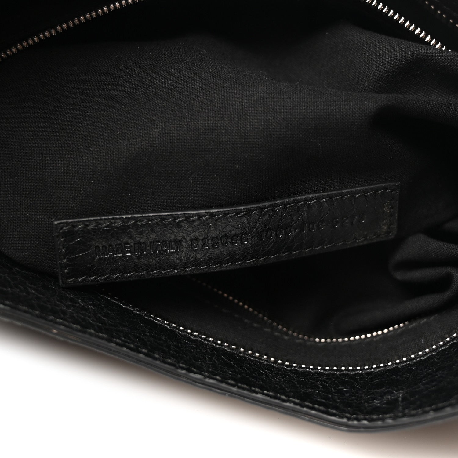 Balenciaga Agneau Arena Silver Hardware Medium Le City Black 7 of 10