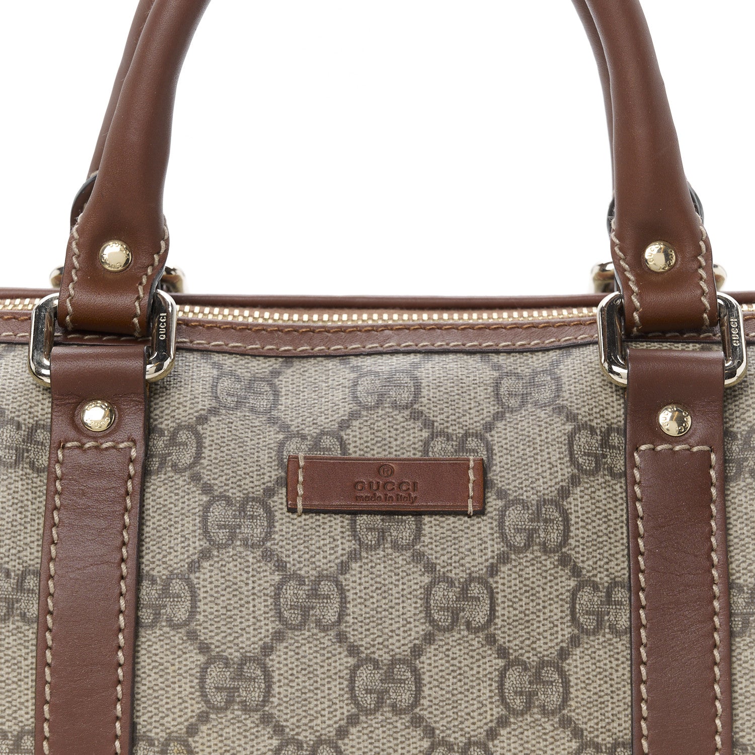 Gucci GG Plus Monogram Small Joy Boston Brown 8 of 10