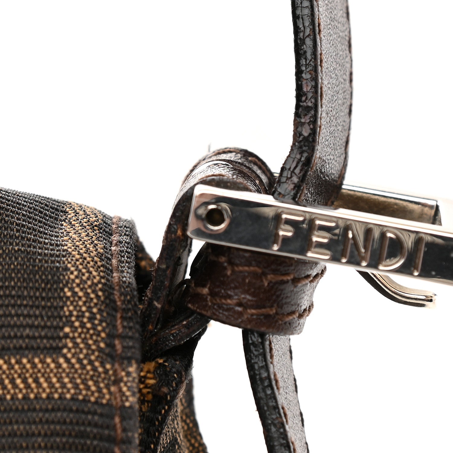 Fendi Zucca Mama Baguette Tobacco 10 of 12