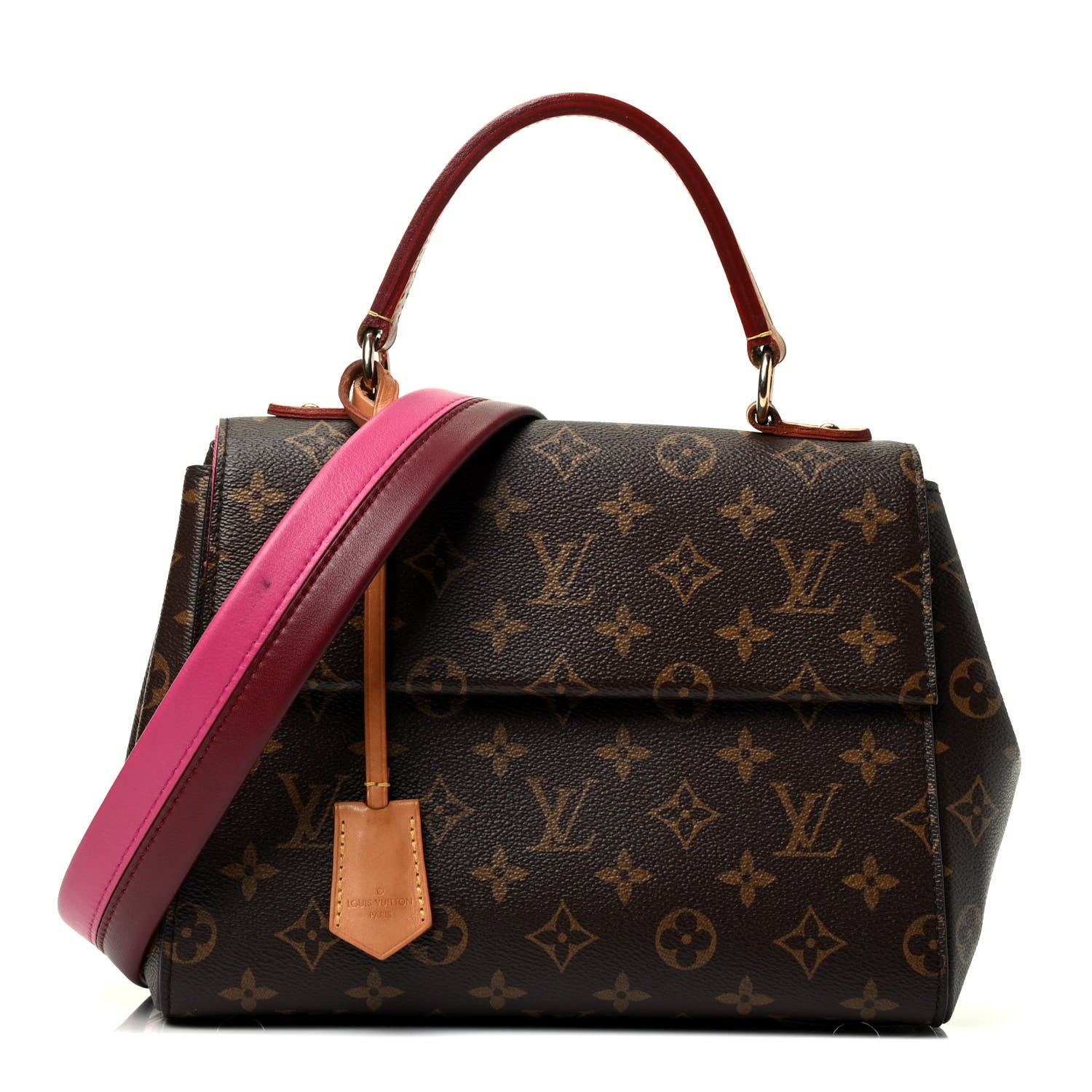 Louis Vuitton Monogram Cluny BB Bordeaux Fuchsia 1 of 4