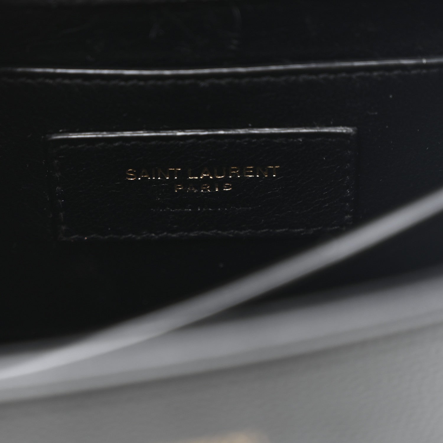 Saint Laurent Grain De Poudre Mini Classic Monogram Cassandra Top Handle Black 6 of 10