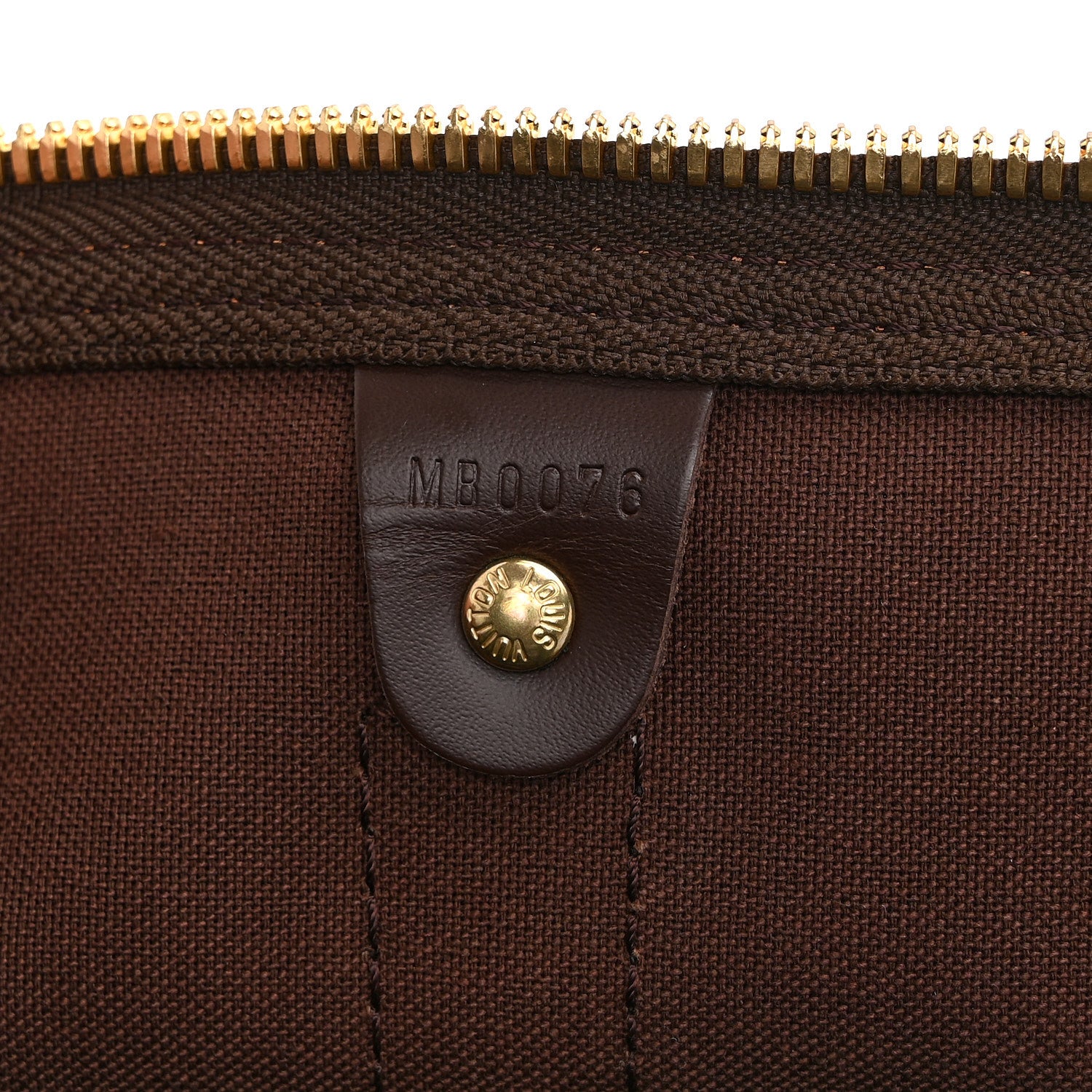 Louis Vuitton Damier Ebene Keepall Bandouliere 55 6 of 9