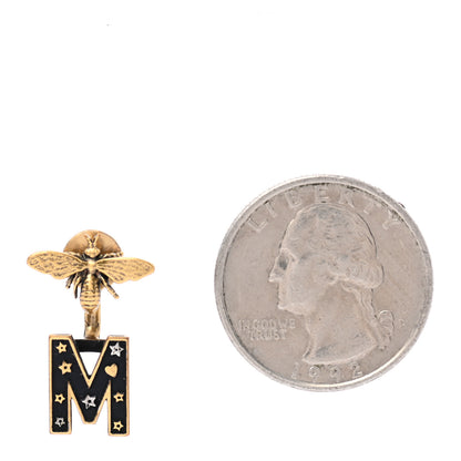 Christian Dior Metal Bee My ABCDior M Earring Aged Gold 2 of 4