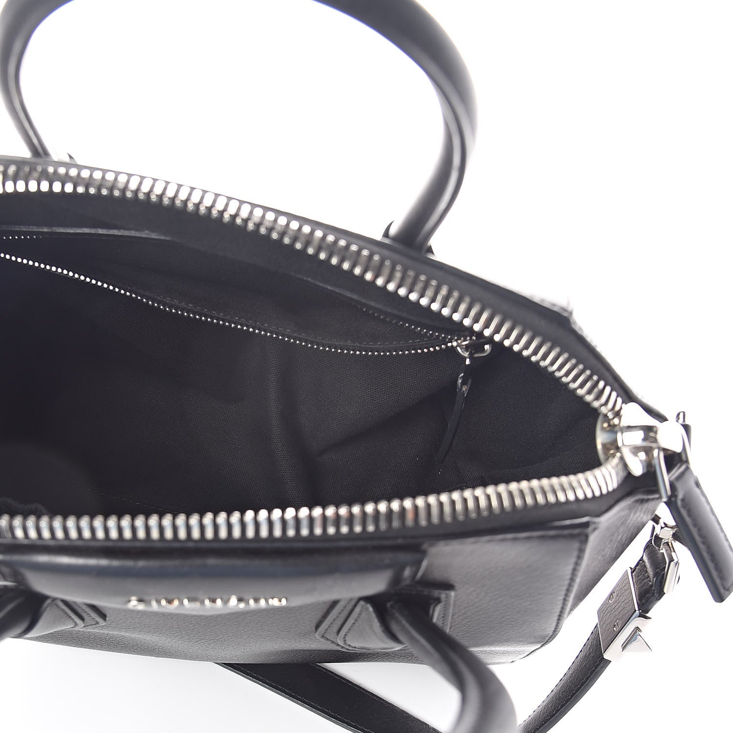 Givenchy Sugar Goatskin Small Metal Corner Antigona Black 5 of 10