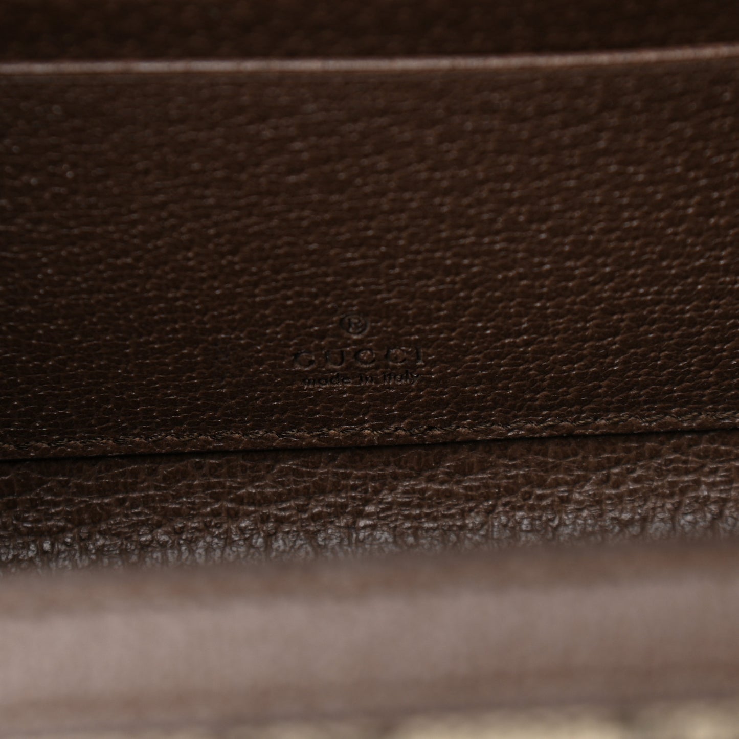 GG Supreme Monogram Textured Dollar Calfskin Mini Trunk Shoulder Bag Beige Ebony New Acero