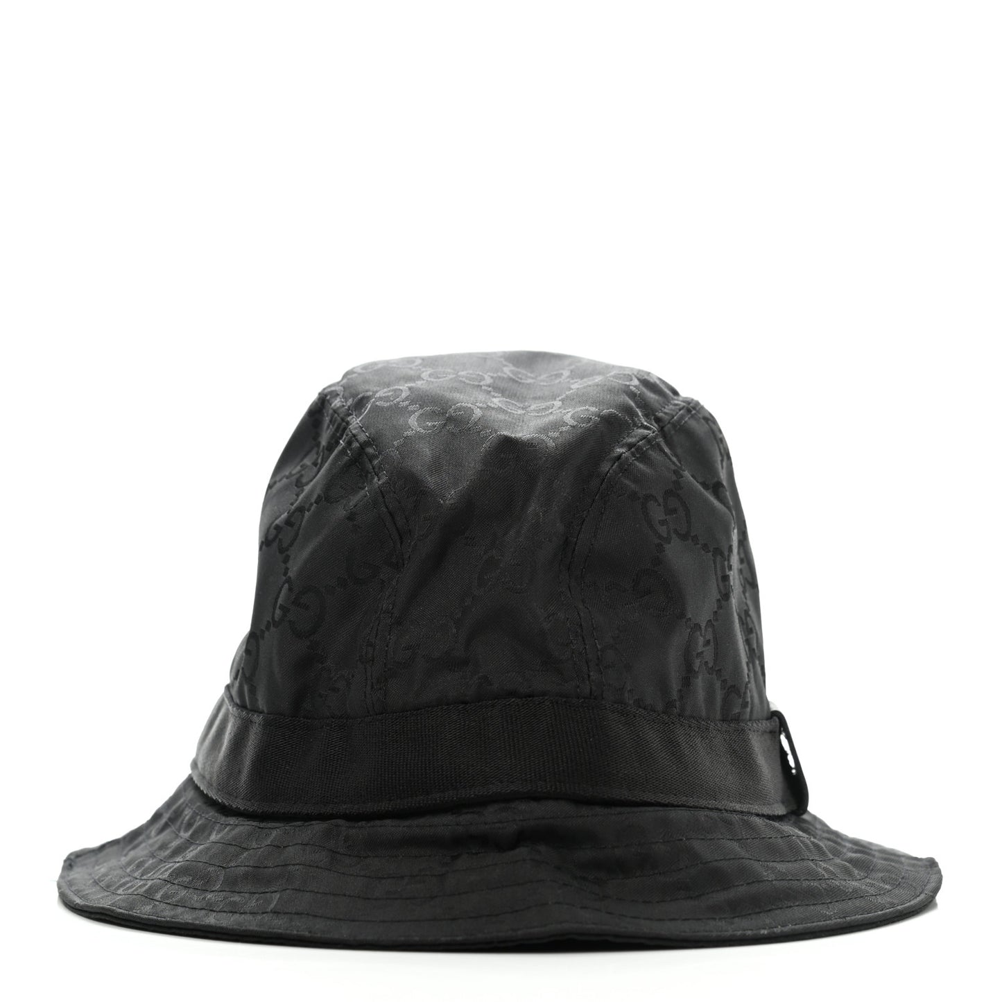 Nylon Monogram Bucket Hat M Black
