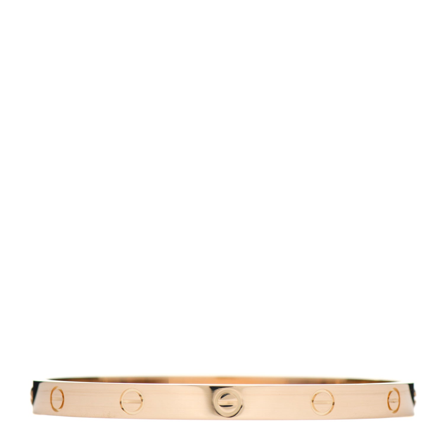 Cartier 18K Yellow Gold LOVE Bracelet 19 3 of 4