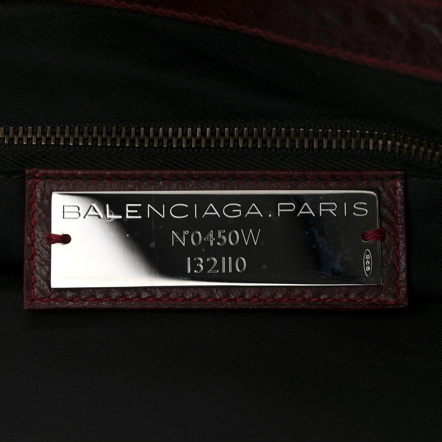 Agneau Classic Hardware Work Rouge Cerise