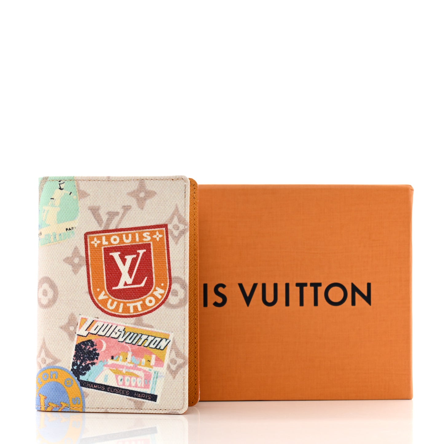 Monogram Flight Mode Passport Cover Dune