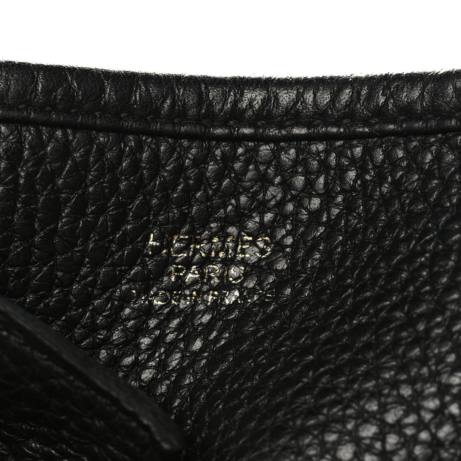 Hermes Taurillon Clemence Evelyne III PM Black 7 of 10