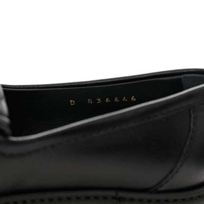 Chanel Lambskin Quilted CC Turnlock Loafers 36 Black 6 of 13