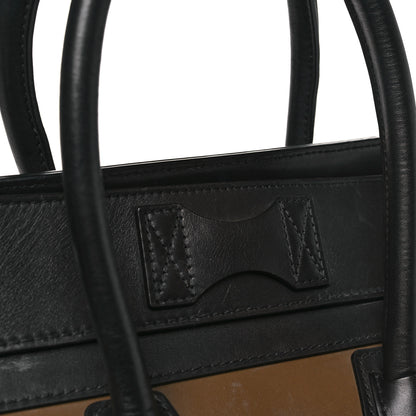 Celine Satin Calfskin Suede Mini Tri-Color Luggage Olive 10 of 11