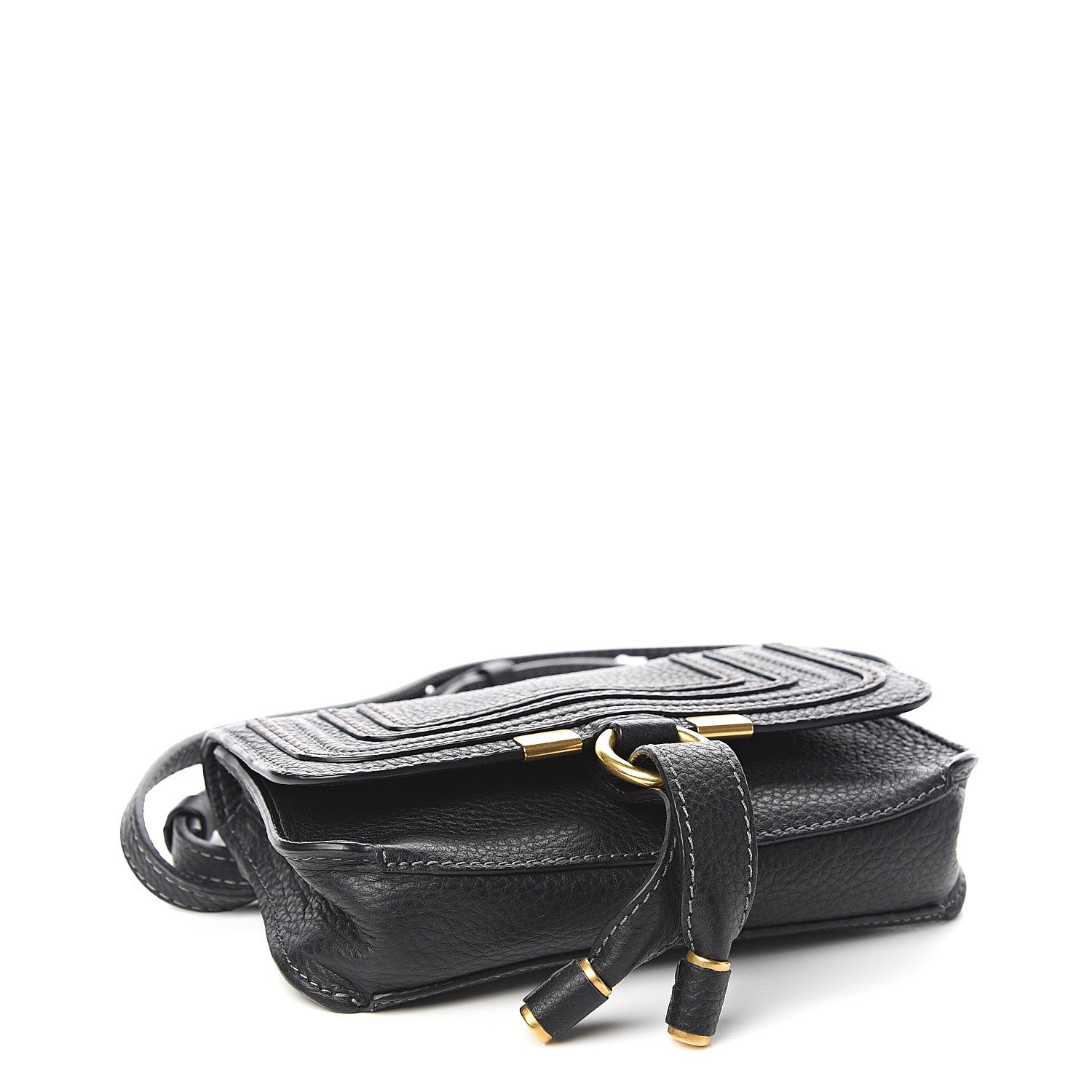 Chloe Calfskin Marcie Convertible Belt Bag Black 3 of 9