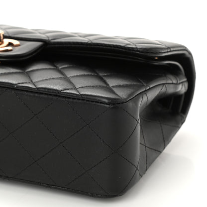 Chanel Lambskin Quilted Small Double Flap Black 10 of 10