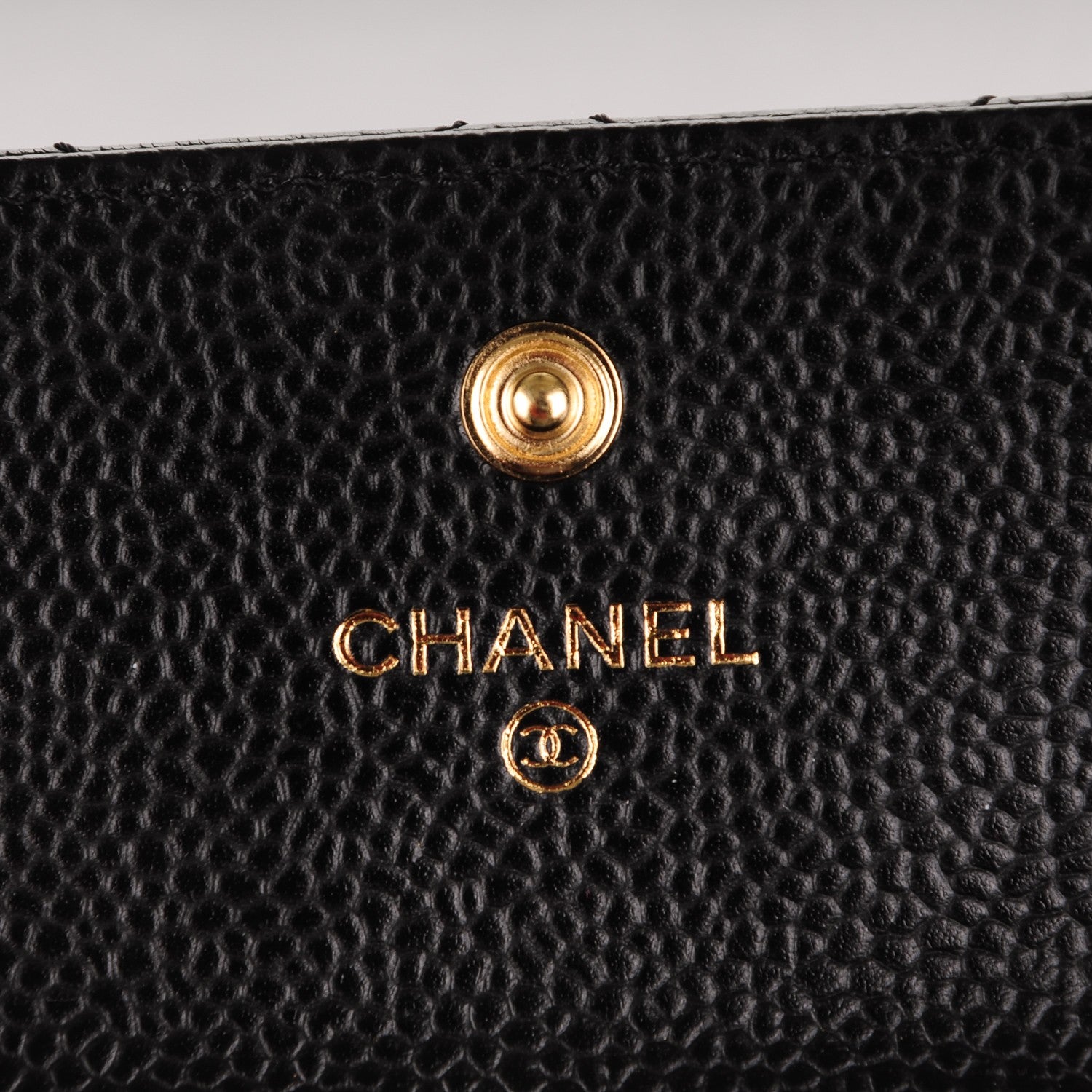 Chanel Caviar Quilted Flap Card Holder Black 6 of 8