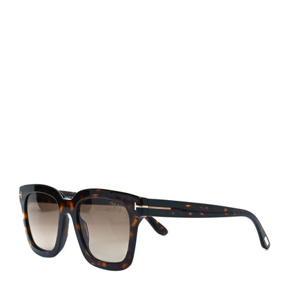 Tom Ford Square Sari TF690 Sunglasses Tortoise 1 of 6