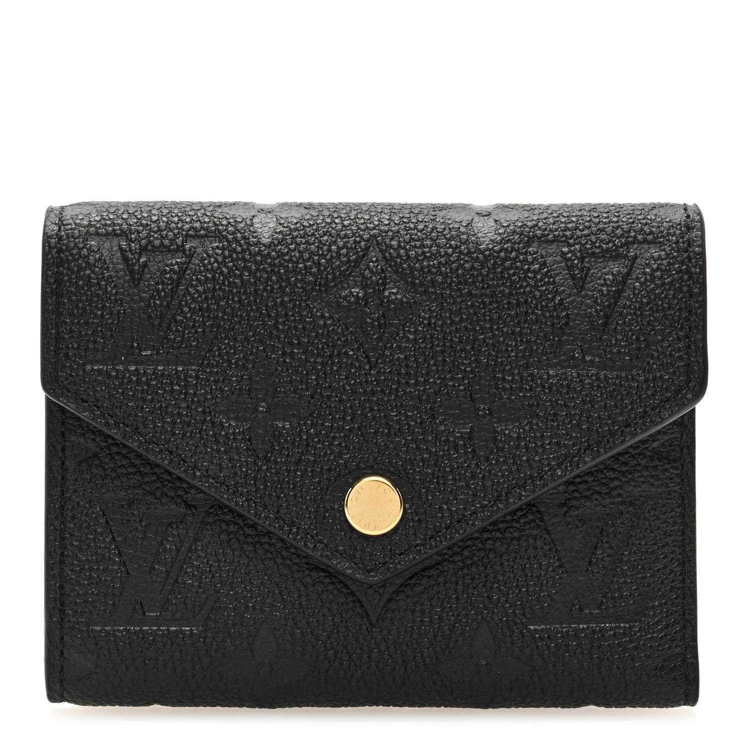Louis Vuitton Empreinte Victorine Wallet Black 1 of 7