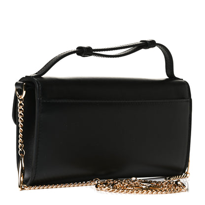 Gucci Smooth Calfskin Mini Zumi Shoulder Bag Black 3 of 13