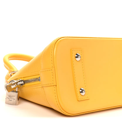 Louis Vuitton Epi Alma BB Citron 8 of 9