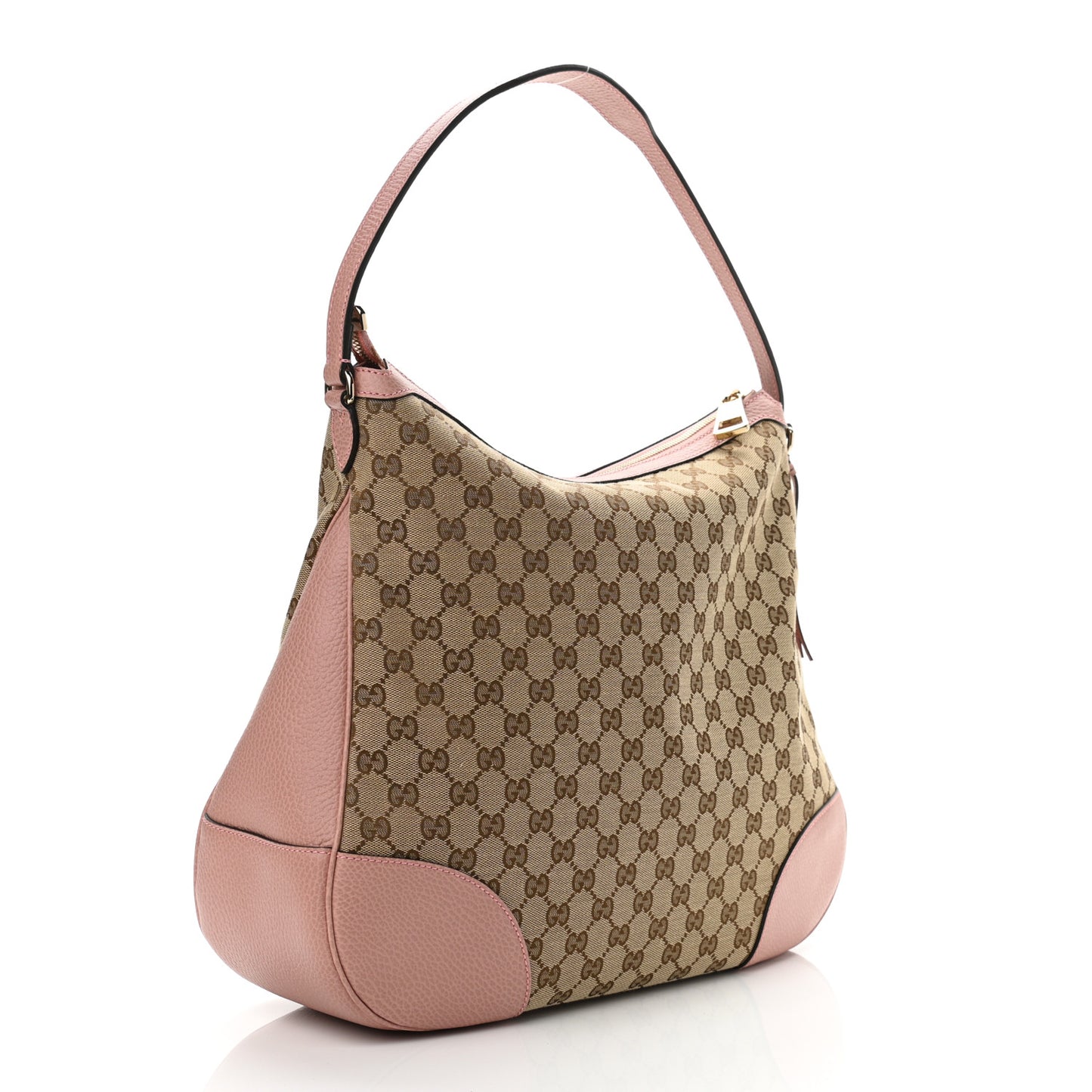 GG Monogram Large Margaux Hobo Beige Soft Pink