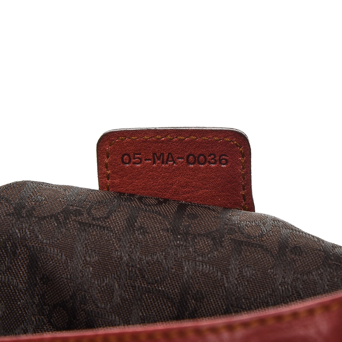 Calfskin Medium Gaucho Double Saddle Bag Red