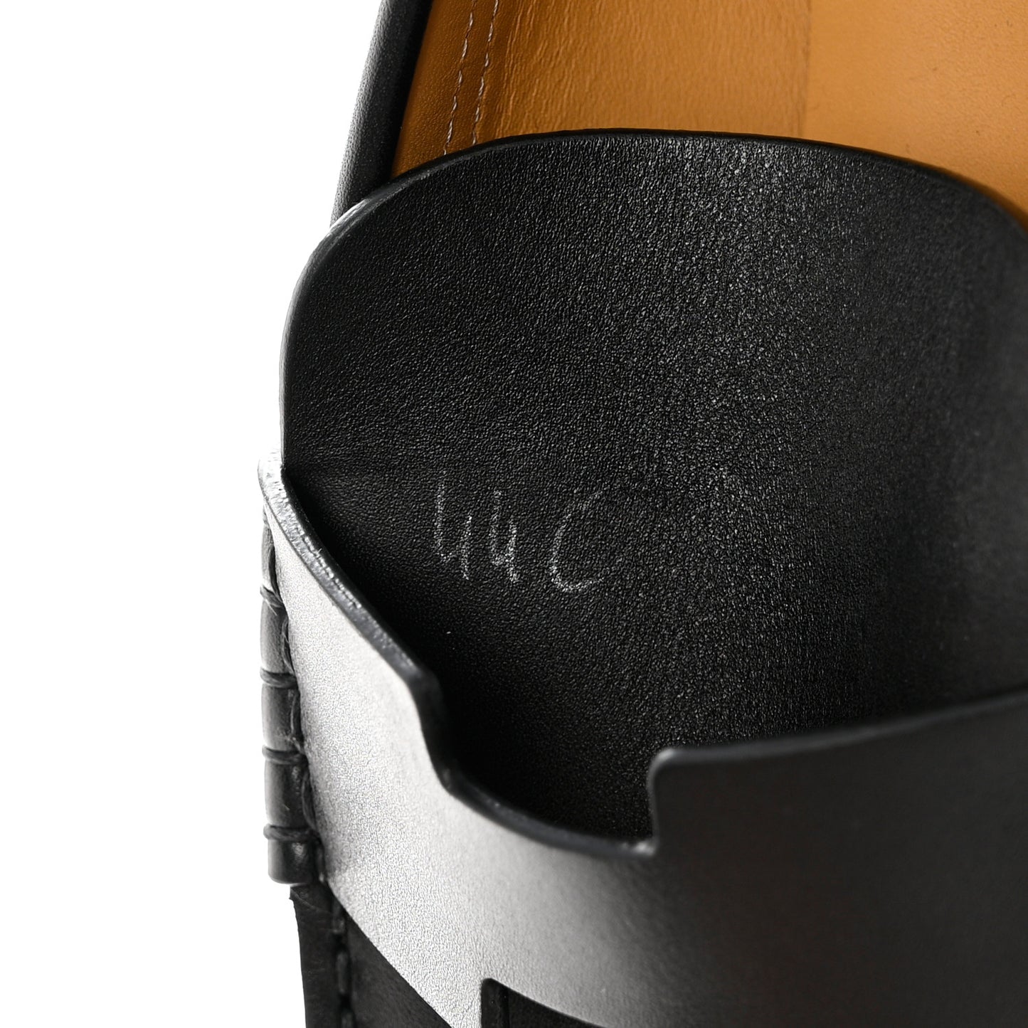 Calfskin Charrette Loafers 44 Black