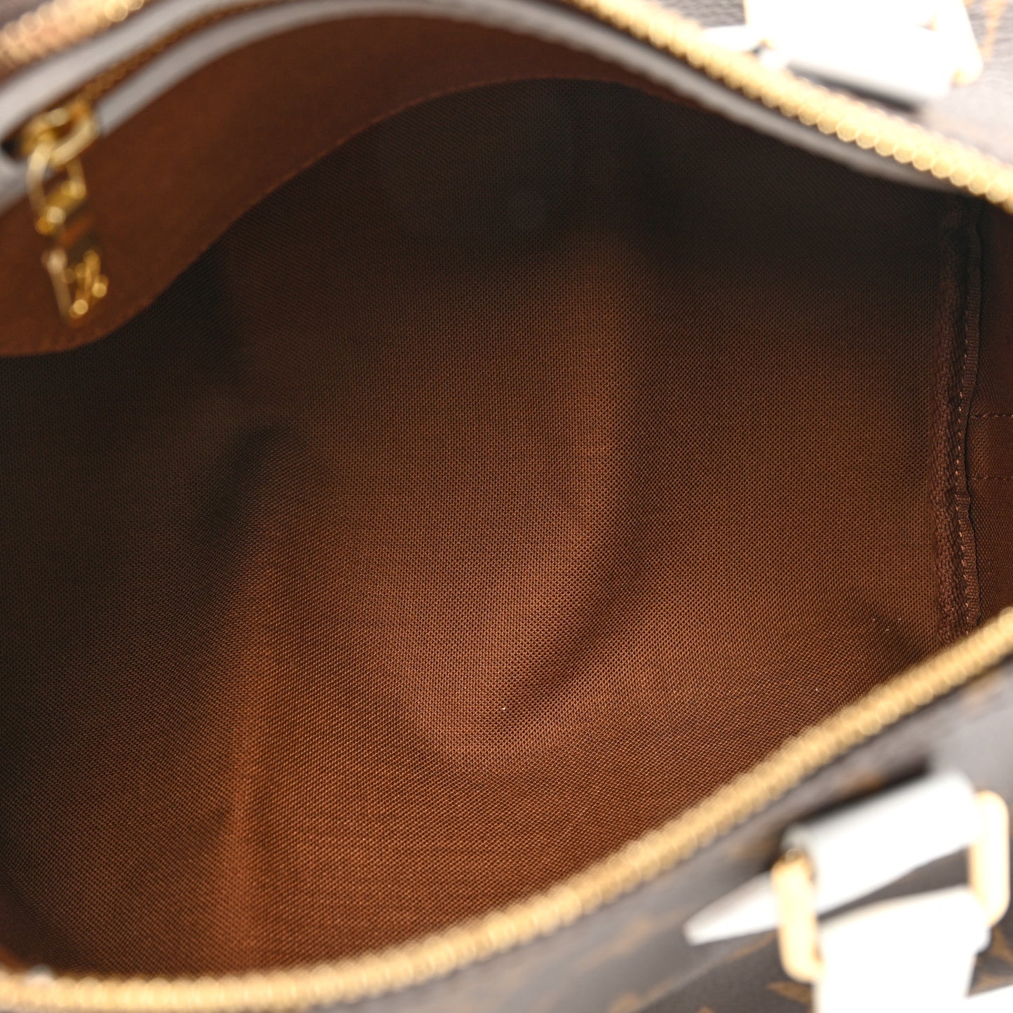 Monogram LV Match Speedy Bandouliere 25 White
