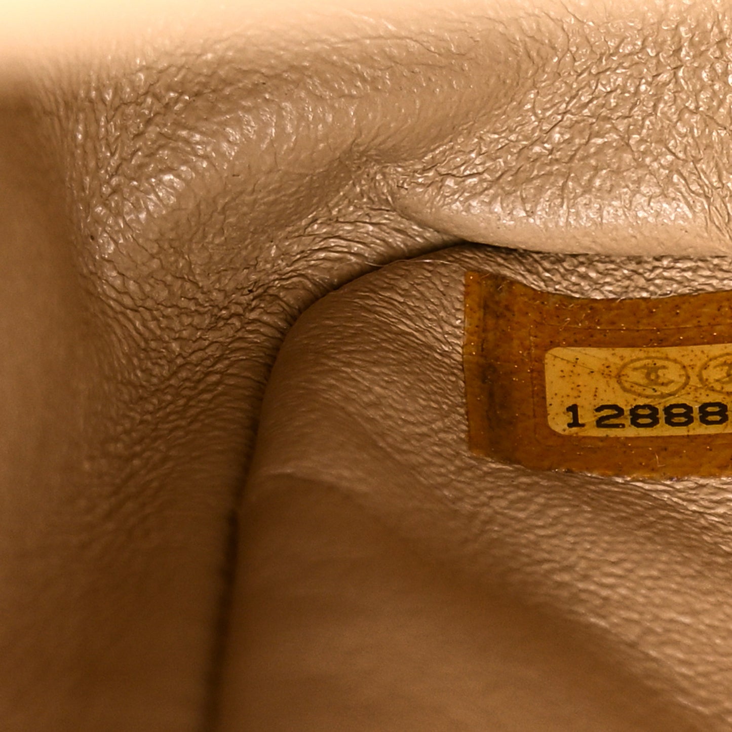 Metallic Aged Calfskin Quilted 2.55 Reissue 227 Flap Pale Gold