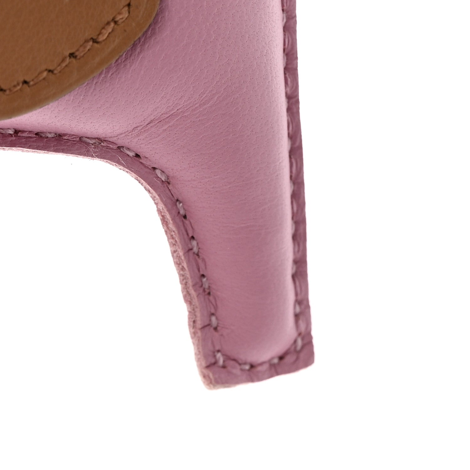 Hermes Milo Lambskin Grigri Rodeo Pegase Horse Bag Charm PM Mauve Sylvestre Craie Chai 6 of 7