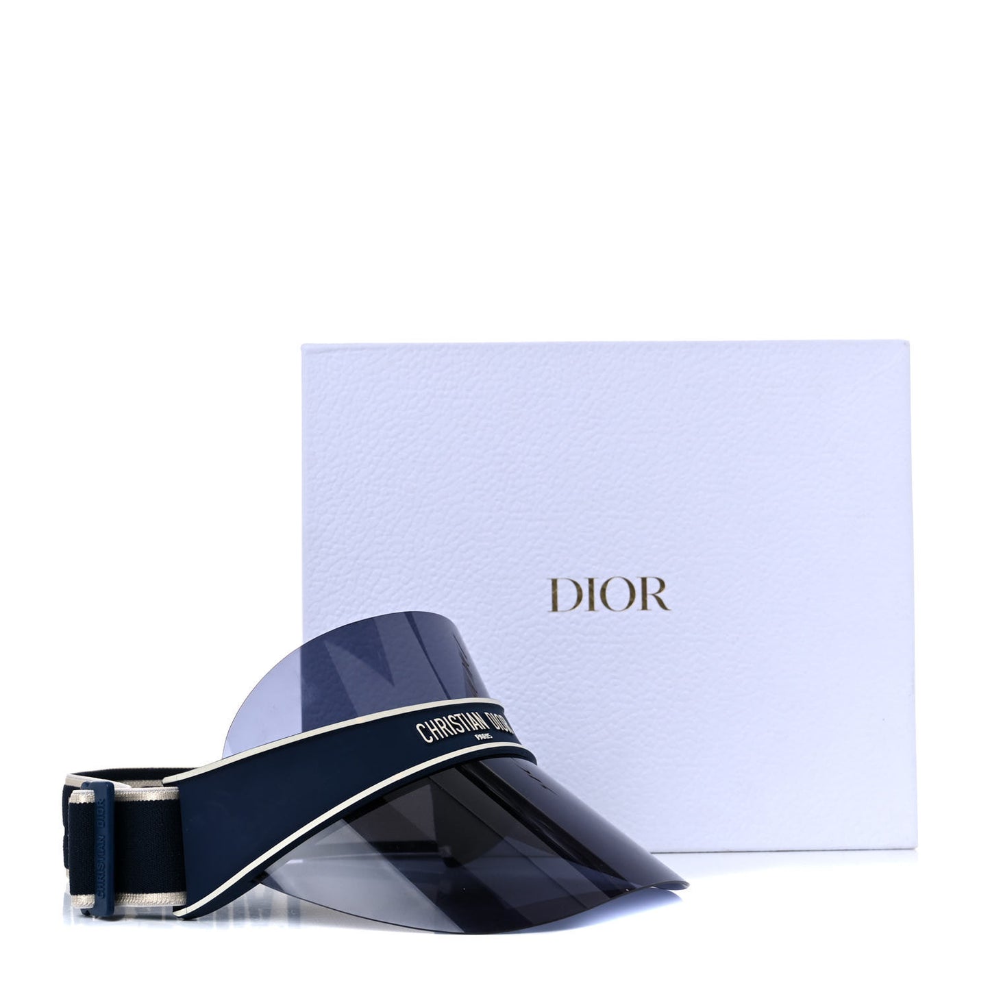Mirrored DiorClub1 Sun Visor Blue