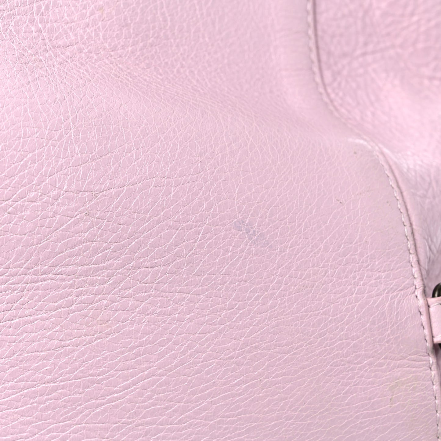 Agneau Classic Hardware Zip Traveler Backpack Rose Poudre Rose Petunia