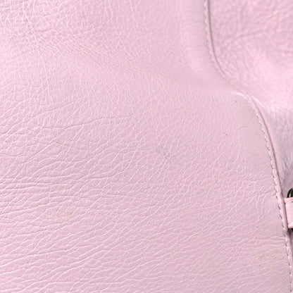 Balenciaga Agneau Classic Hardware Zip Traveler Backpack Rose Poudre Rose Petunia 12 of 17