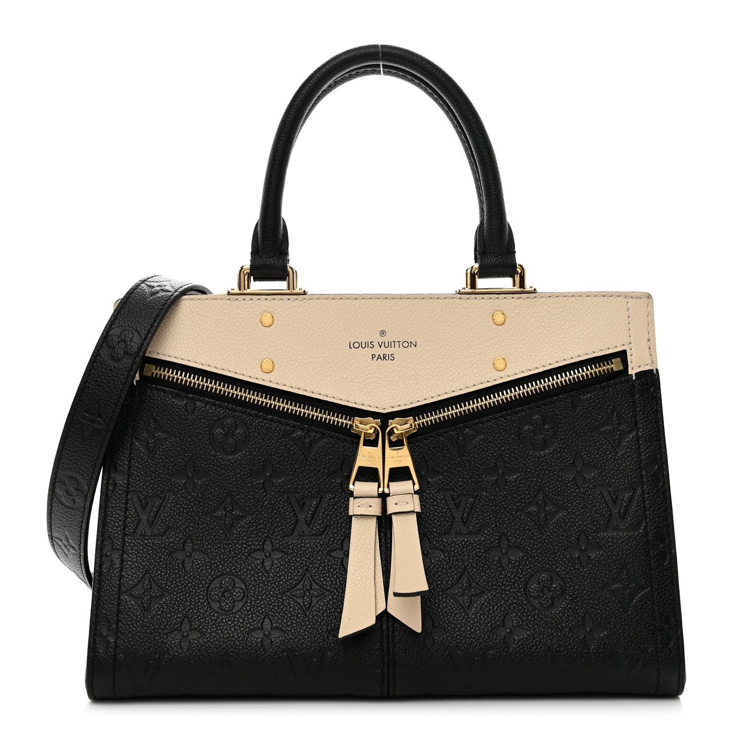 Louis Vuitton Empreinte Sully PM Black Creme 1 of 10