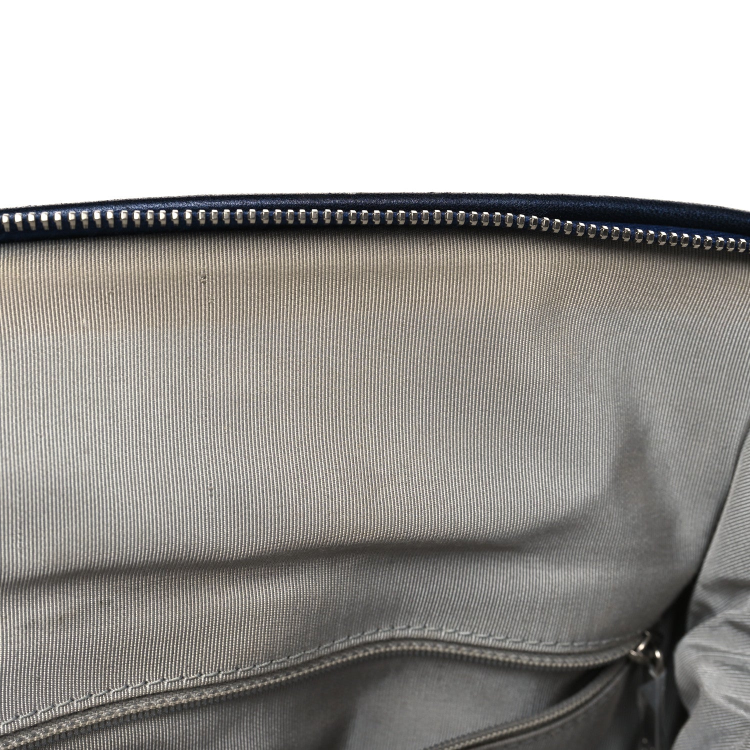 Chanel Calfskin Bubble Quilt Frame Bag Blue 10 of 10