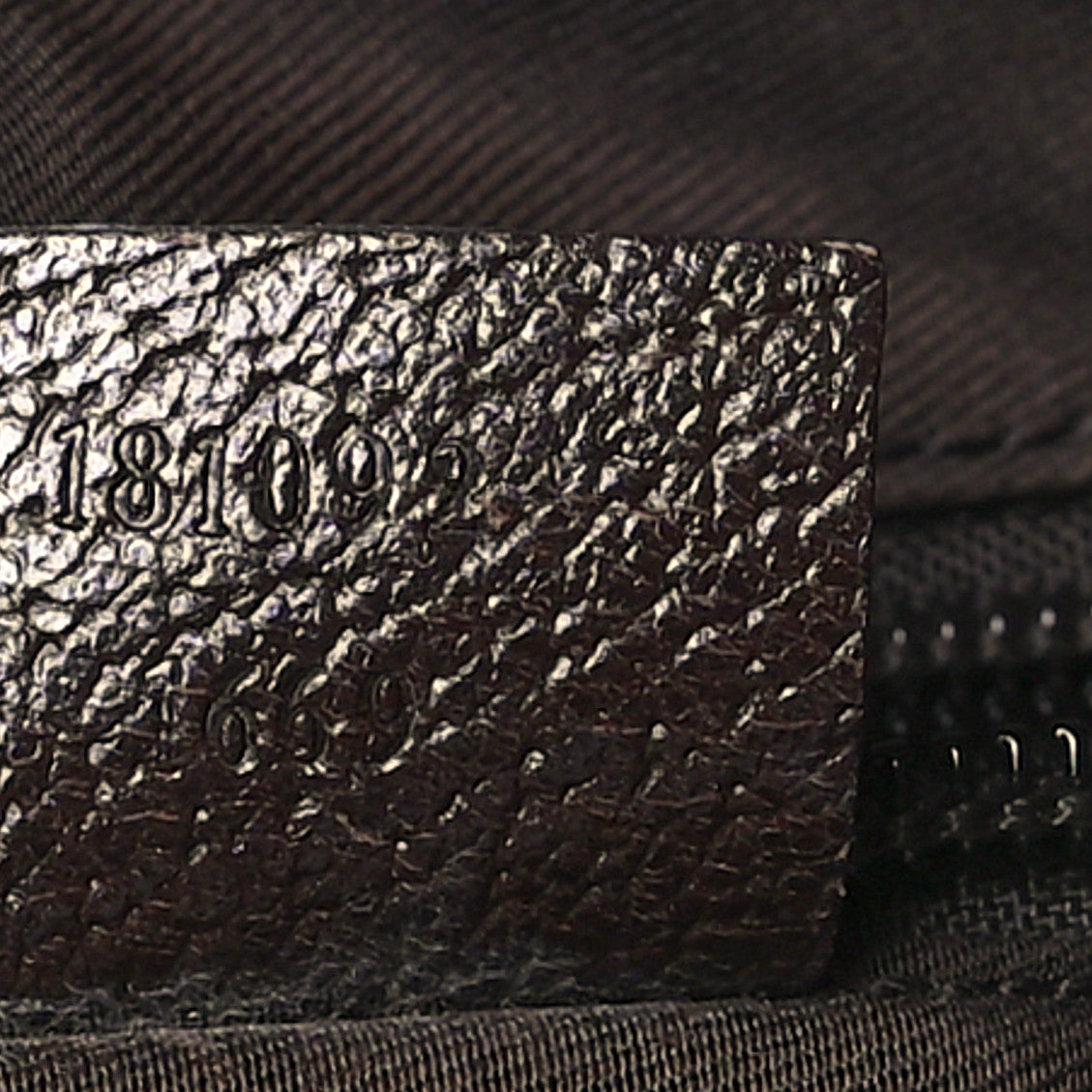 Monogram Web Medium Half Moon Hobo Dark Brown