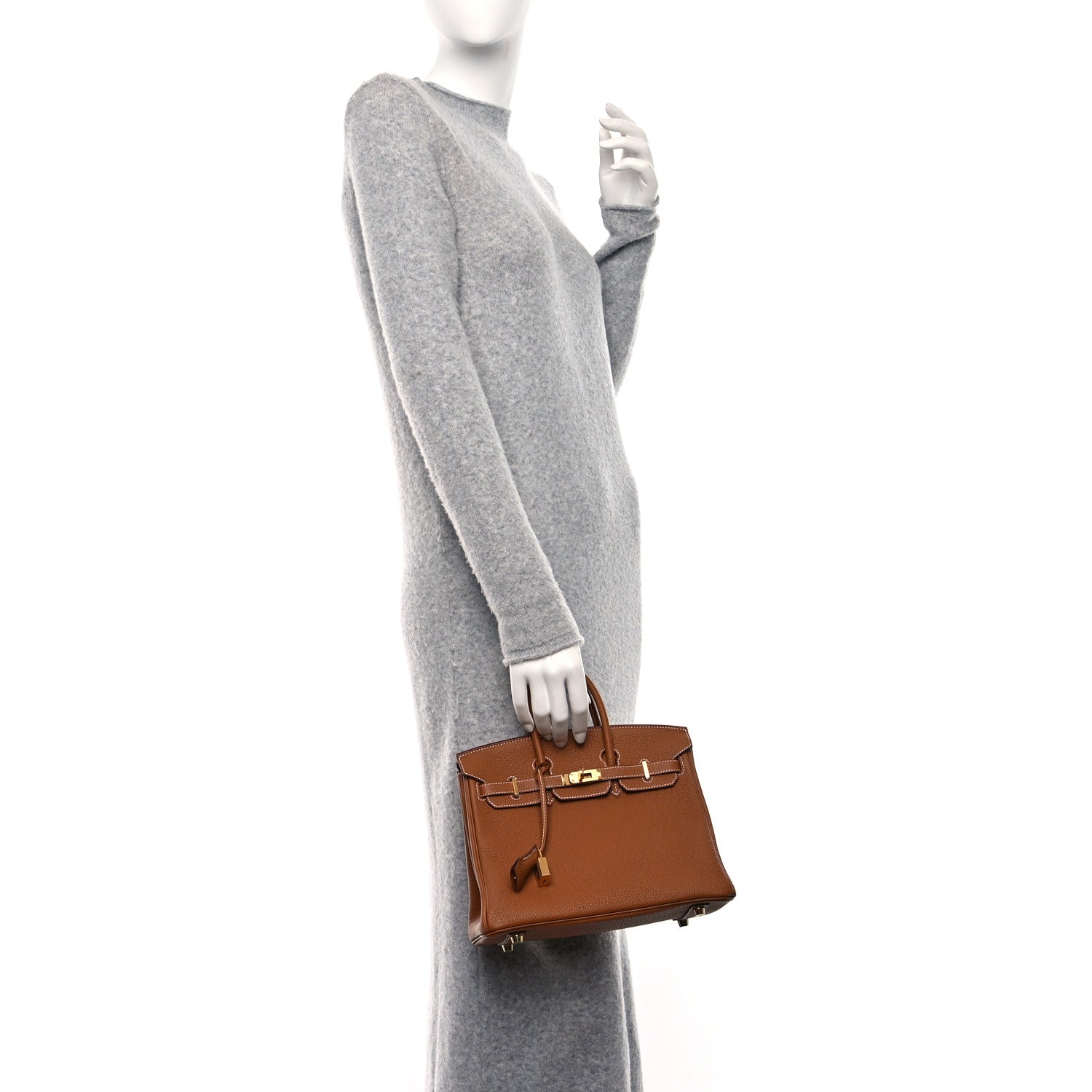 Hermes Togo Birkin 25 Gold 2 of 11