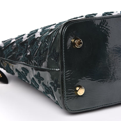 Louis Vuitton Patent Lambskin Fascination Lockit Vert Fonce 9 of 11