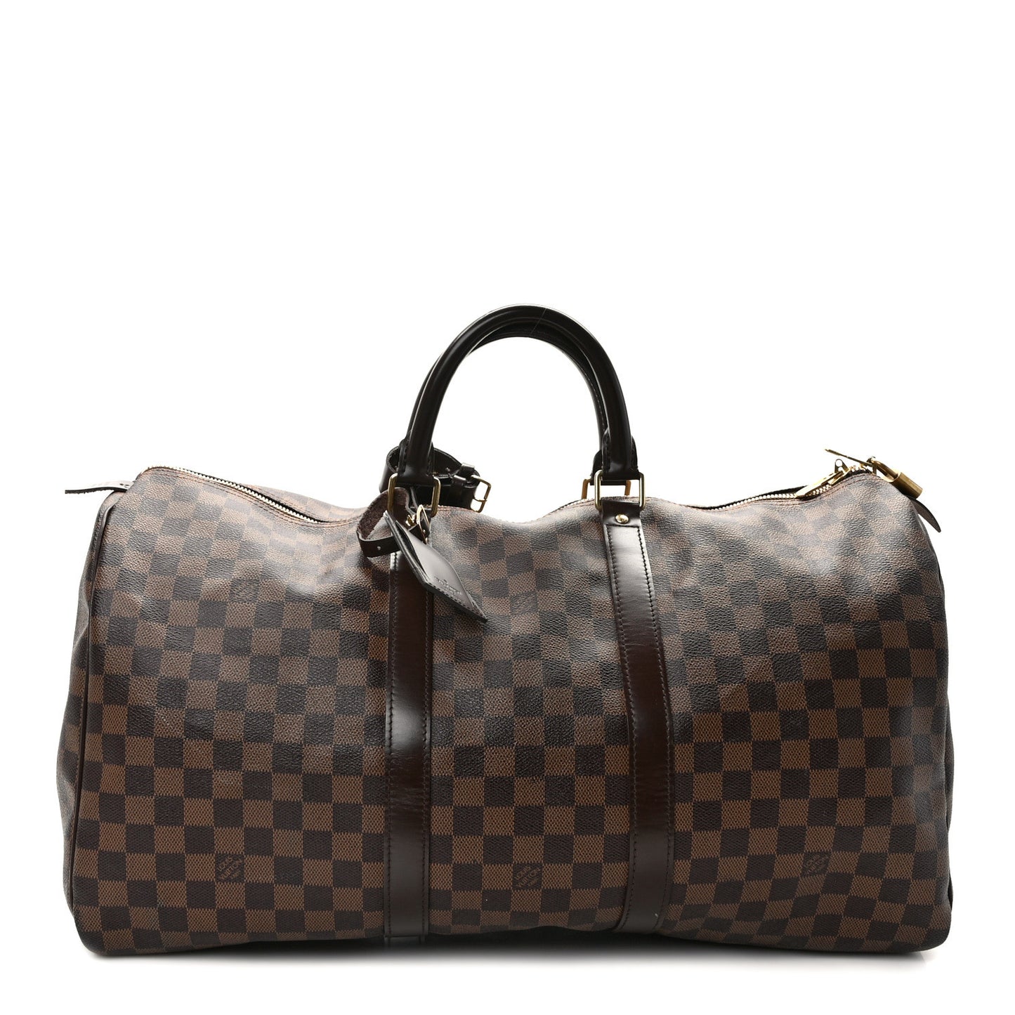 LOUIS VUITTON Damier Ebene Keepall 50