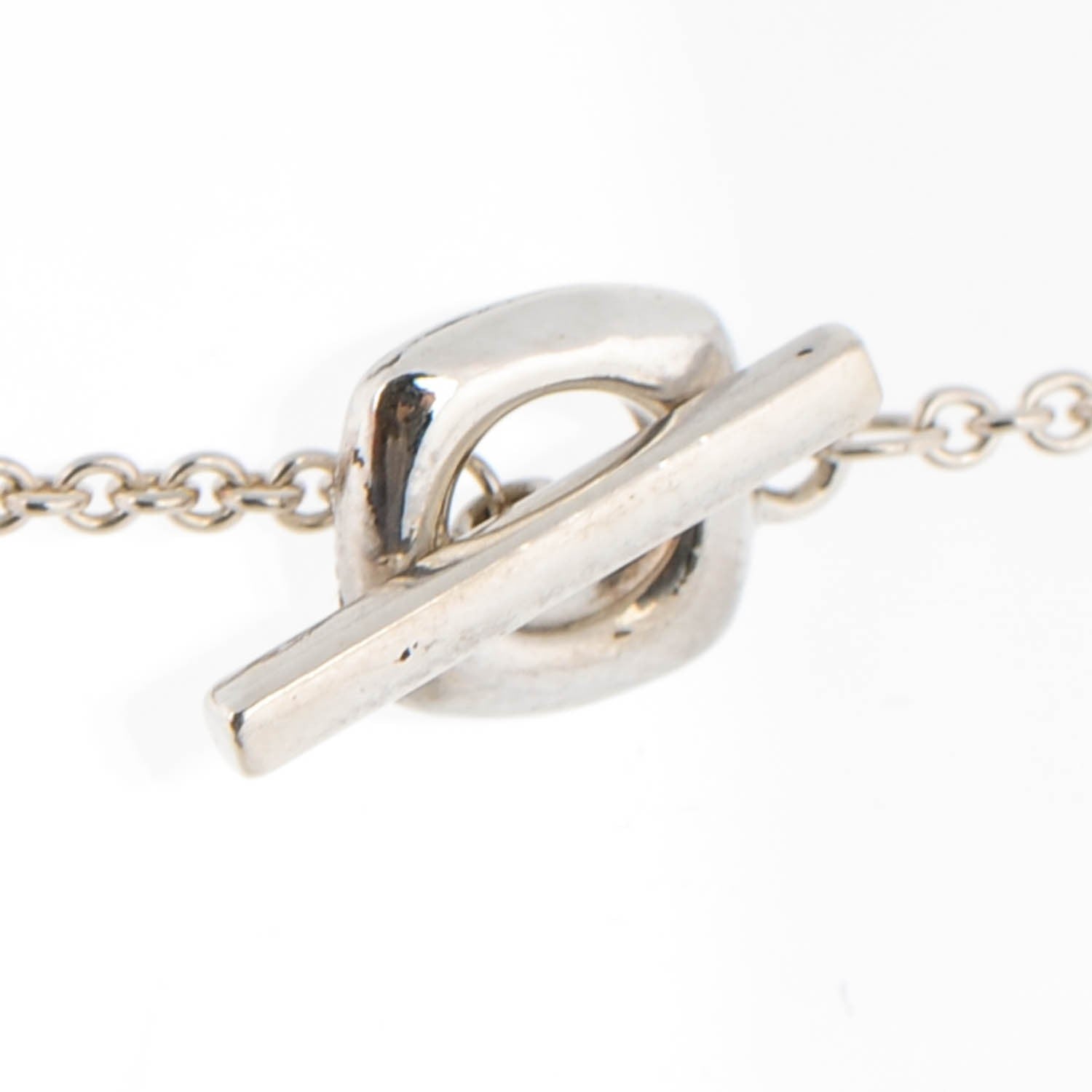 Tiffany Sterling Silver Pearl 7mm Long Necklace 4 of 6