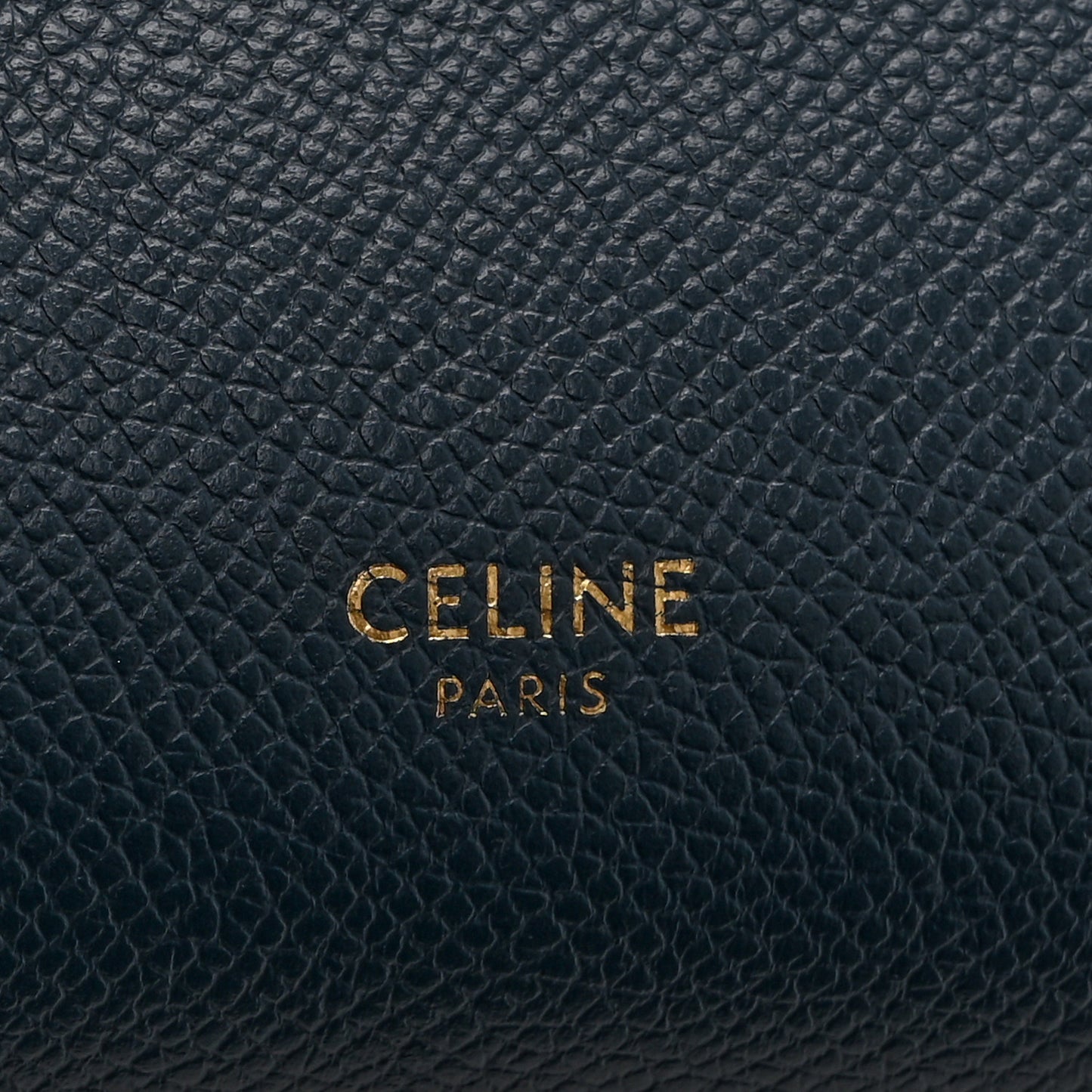 Baby Grained Calfskin Nano Belt Bag Abyss Blue