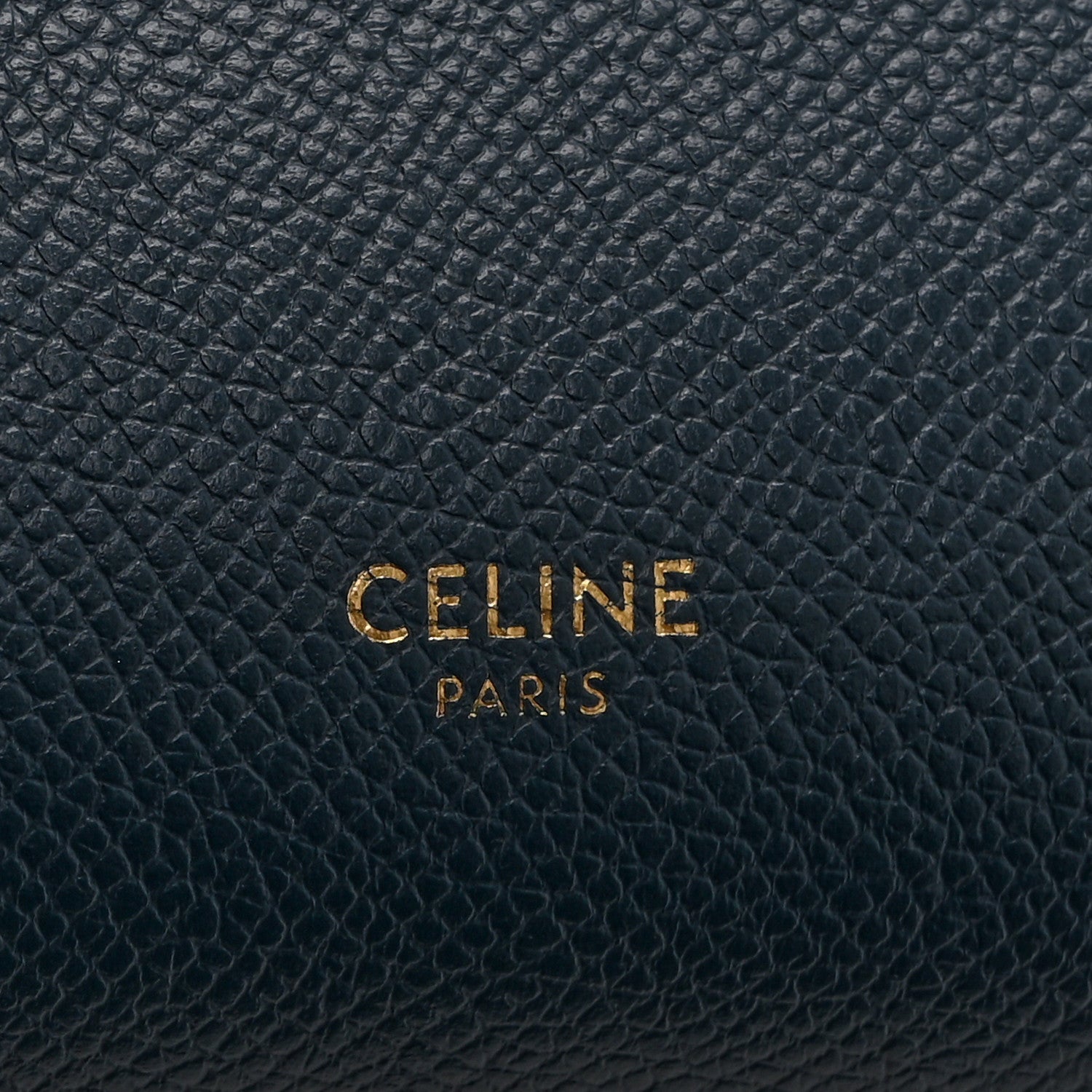 Celine Baby Grained Calfskin Nano Belt Bag Abyss Blue 6 of 10
