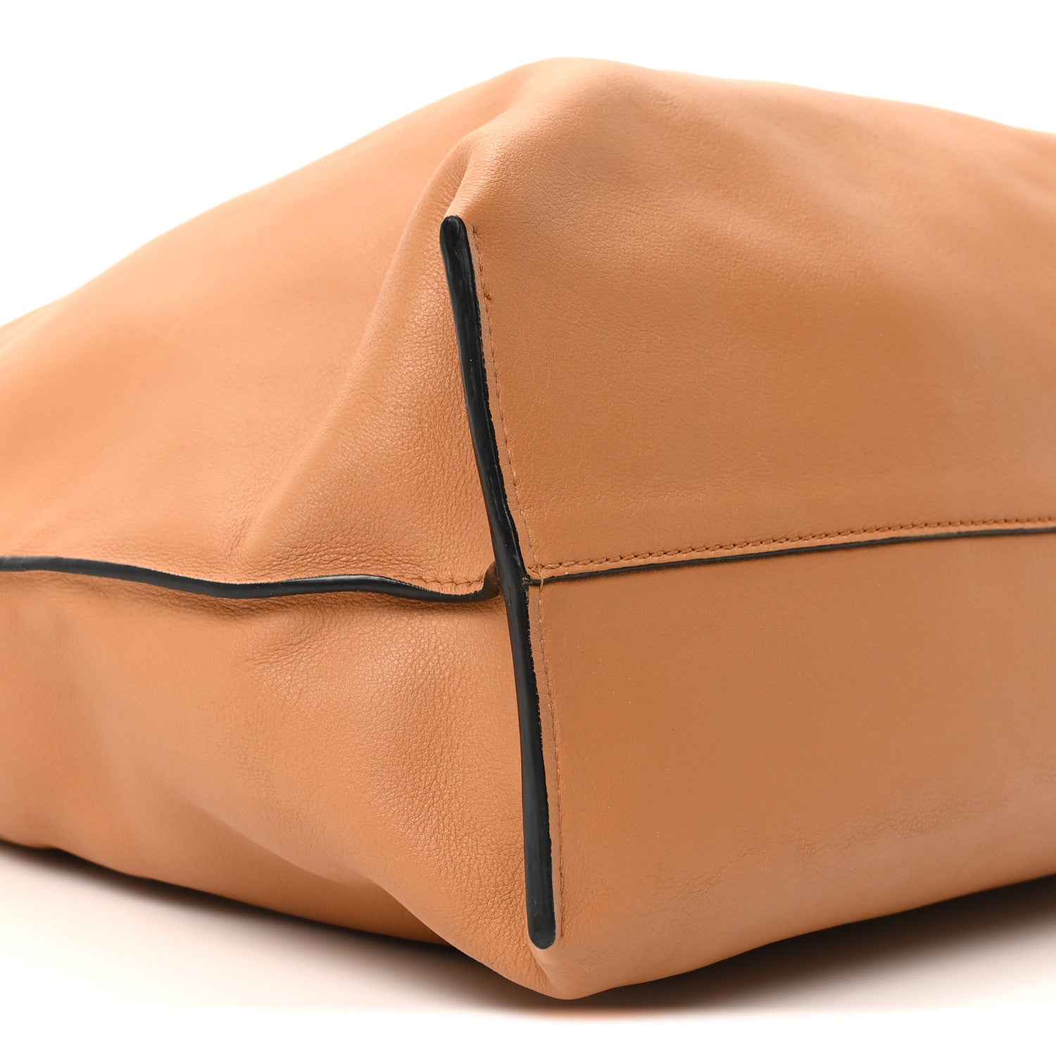 Loewe Calfskin Large Flamenco Knot Bag Warm Desert 8 of 9