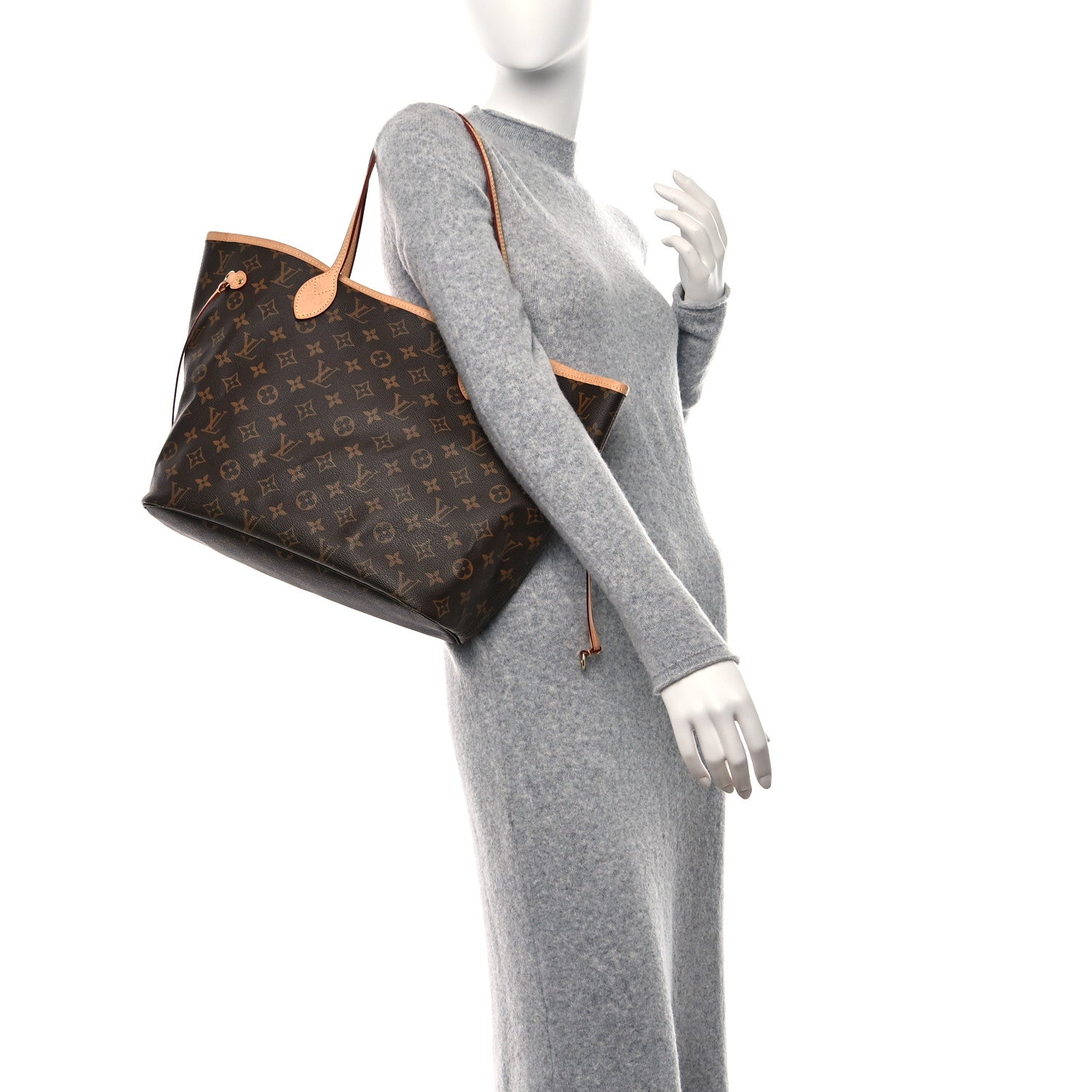 Louis Vuitton Monogram Neo Neverfull MM Pivoine 2 of 9