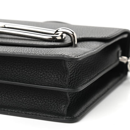 Hermes Taurillon Clemence Sac Roulis 23 Black 9 of 13