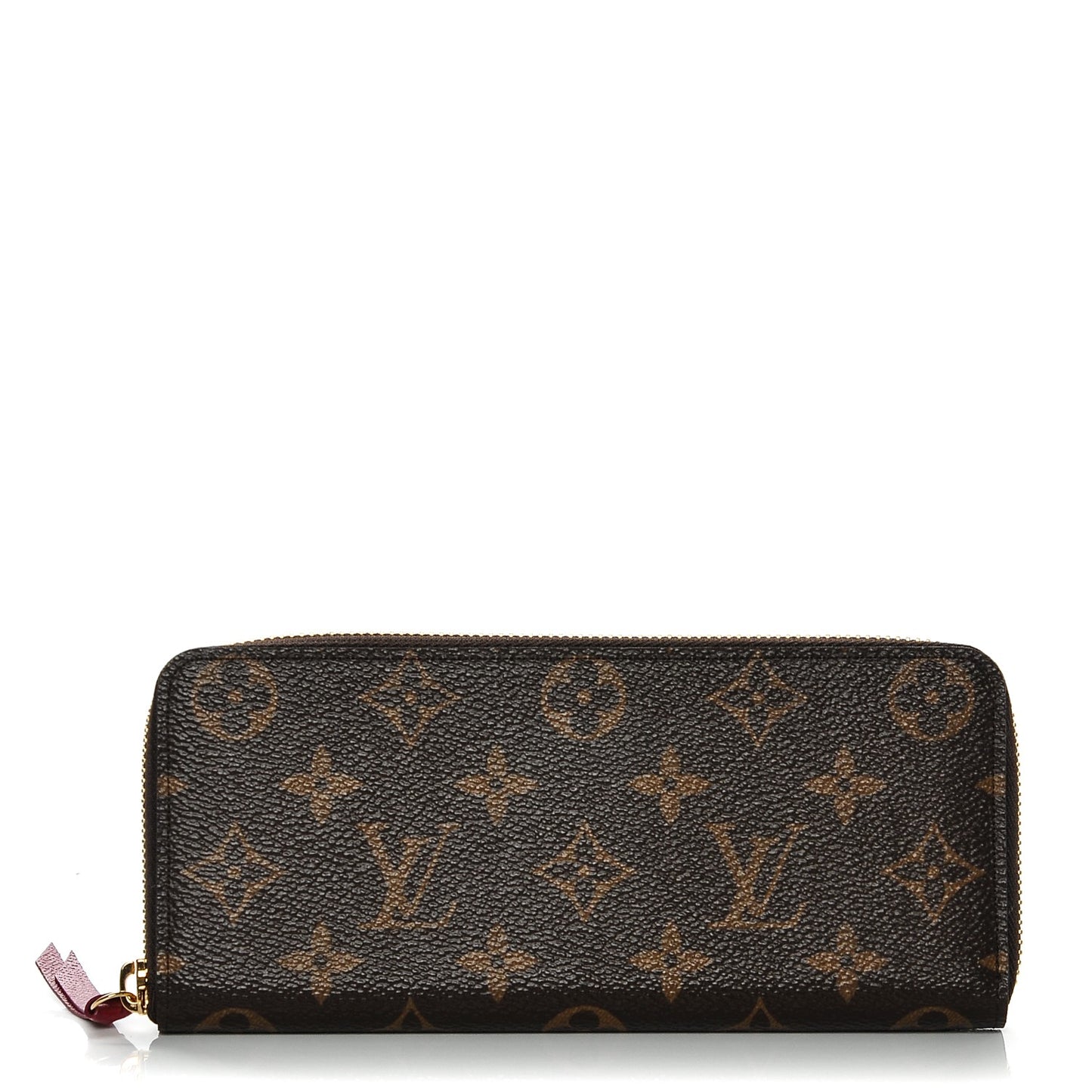 Monogram Clemence Wallet Fuchsia
