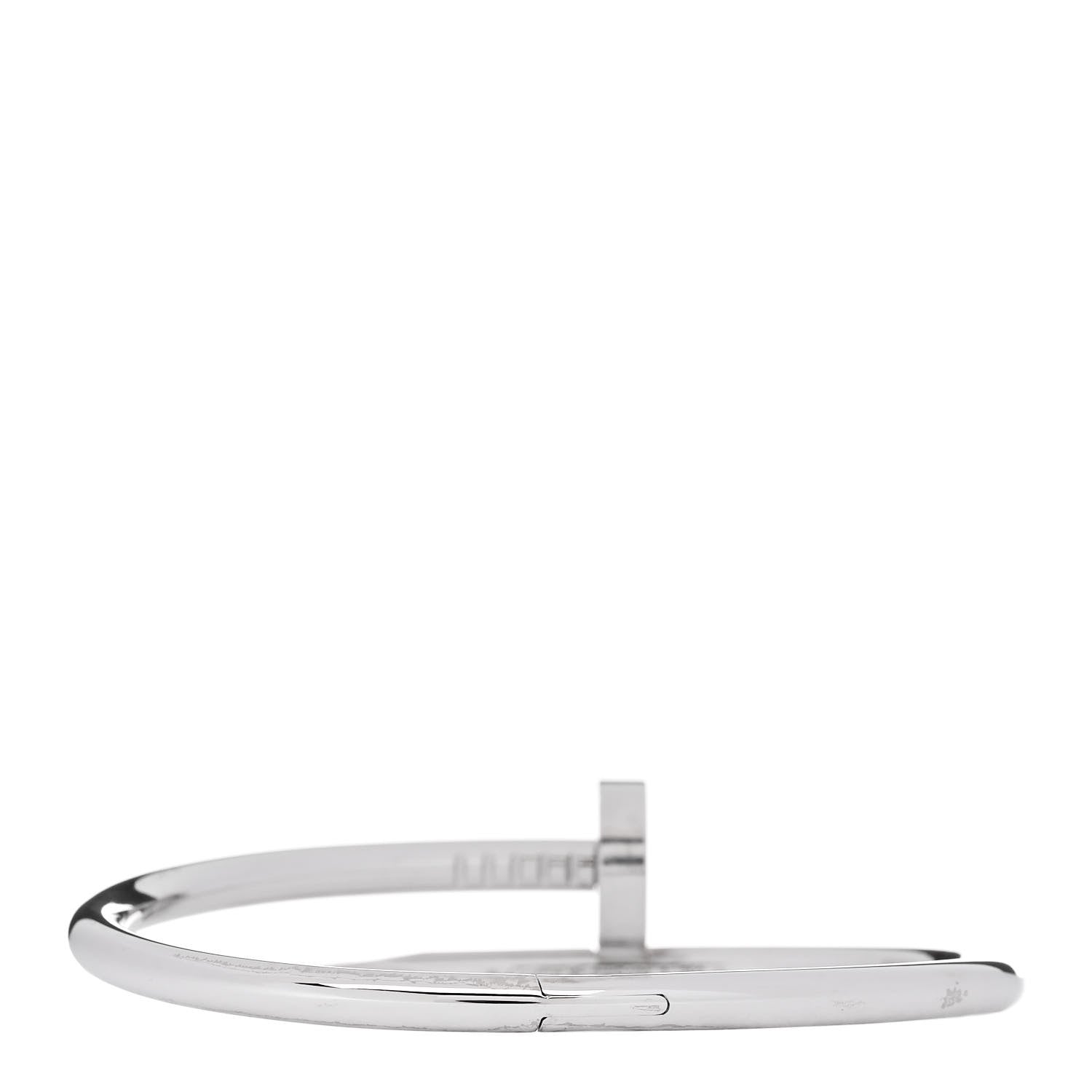 Cartier 18K White Gold Juste Un Clou Bracelet 15 2 of 5