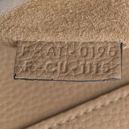 Celine Drummed Calfskin Micro Luggage Dune 7 of 11